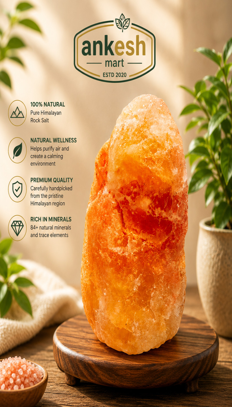 Himalayan Rock Lamp