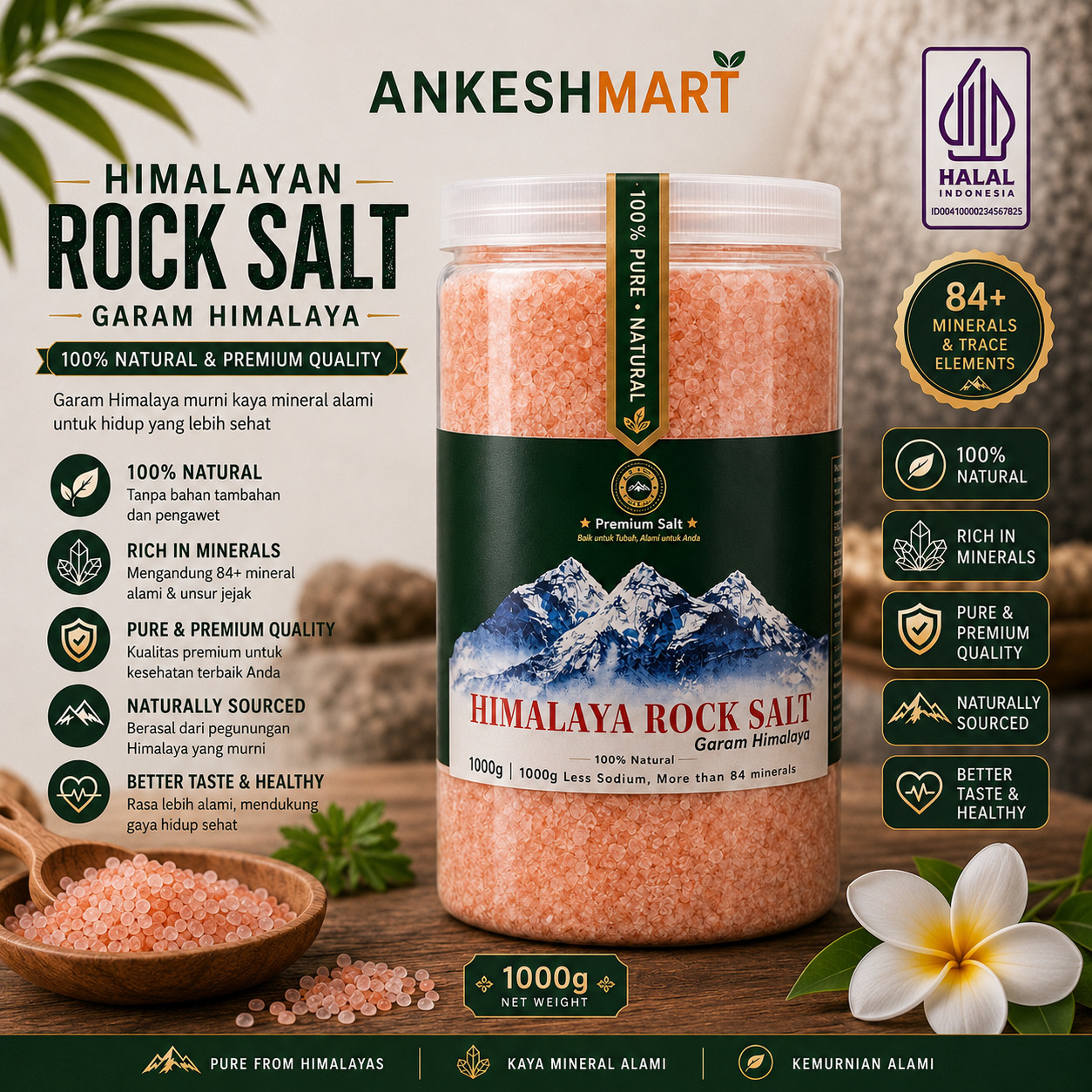 Garam Himalaya 1000g